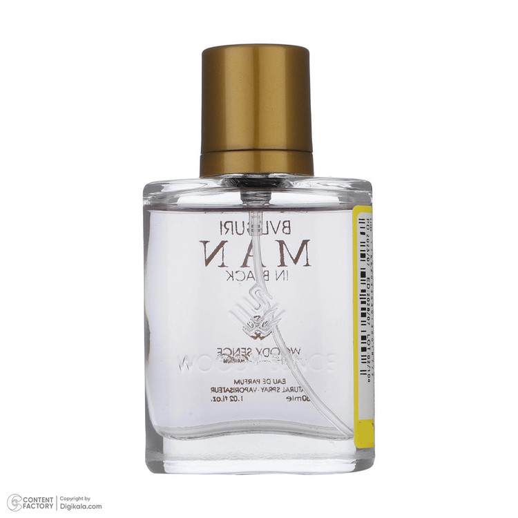 عطر جیبی مردانه وودی سنس مدل Man In Black حجم 30 میلی لیتر