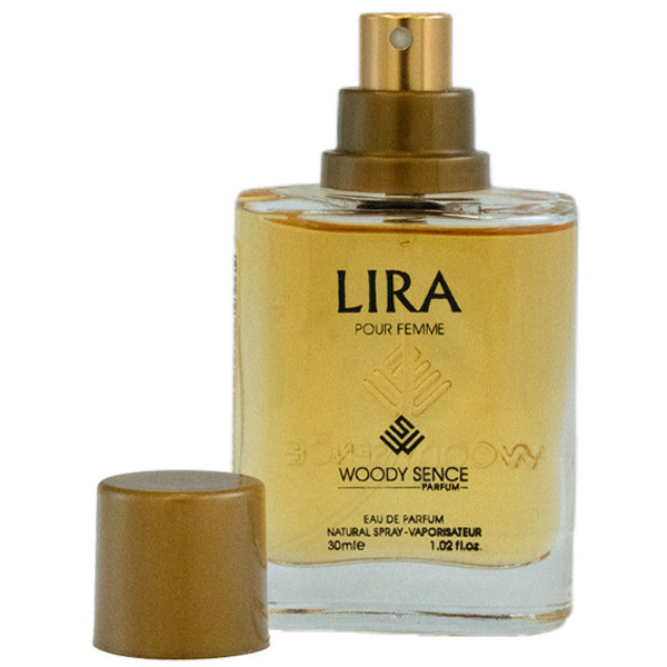 عطر جیبی زنانه وودی سنس مدل LIRA حجم 30 میلی لیتر