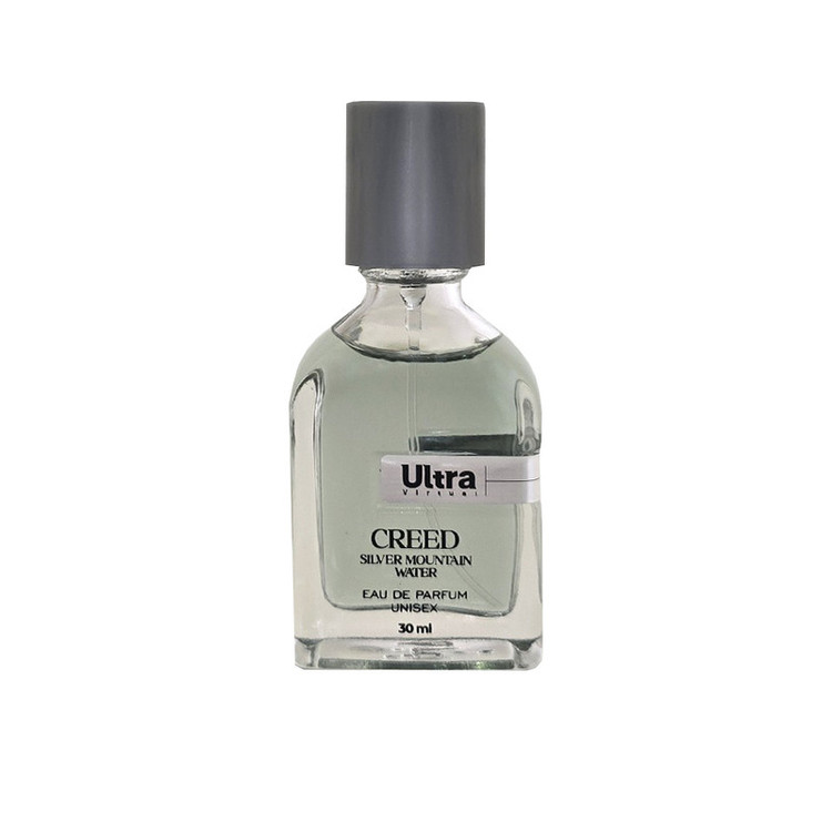 عطر جیبی اولترا ویرچوآل مدل Creed Silver Mountain water با رایحه خنک حجم 30 میلیلیتر