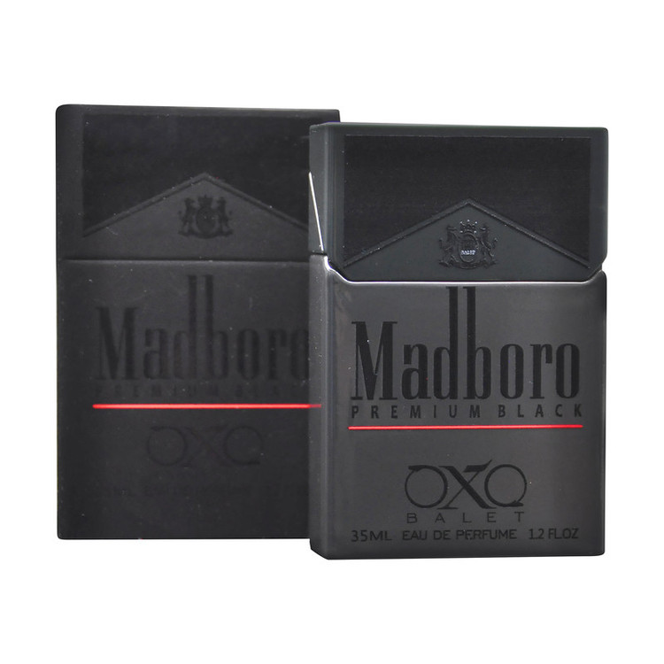 عطر جیبی اکس بالت مدل madboro premium black با رایحه گرم حجم 35 میلیلیتر