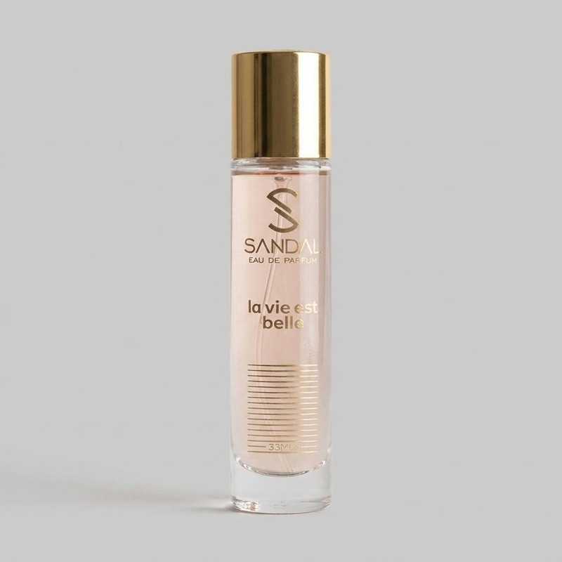 عطر جیبی زنانه صندل مدل لاو ایس تی بل حجم 33 میلی لیتر