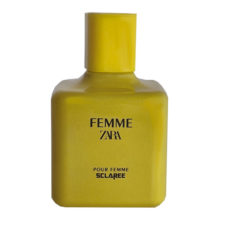 ادوپرفیوم زنانه اسکلاره مدل zara femme با رایحه شیرین حجم 100 میلیلیتر