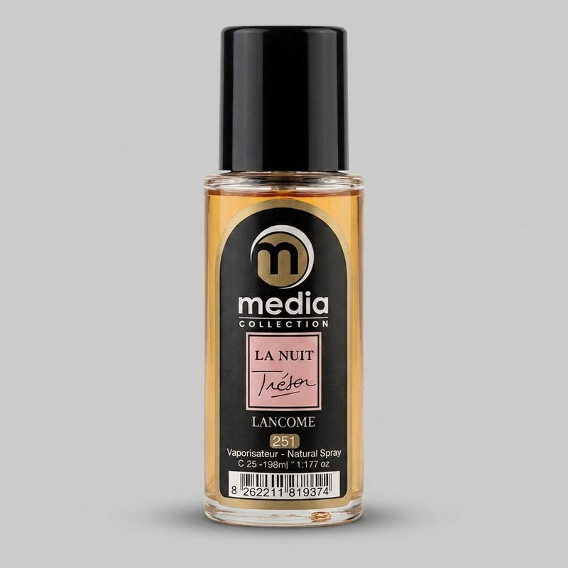عطر جیبی زنانه مدیا مدل LA NUIT Trésor با رایحه گرم حجم 35 میلی‌‌‌لیتر