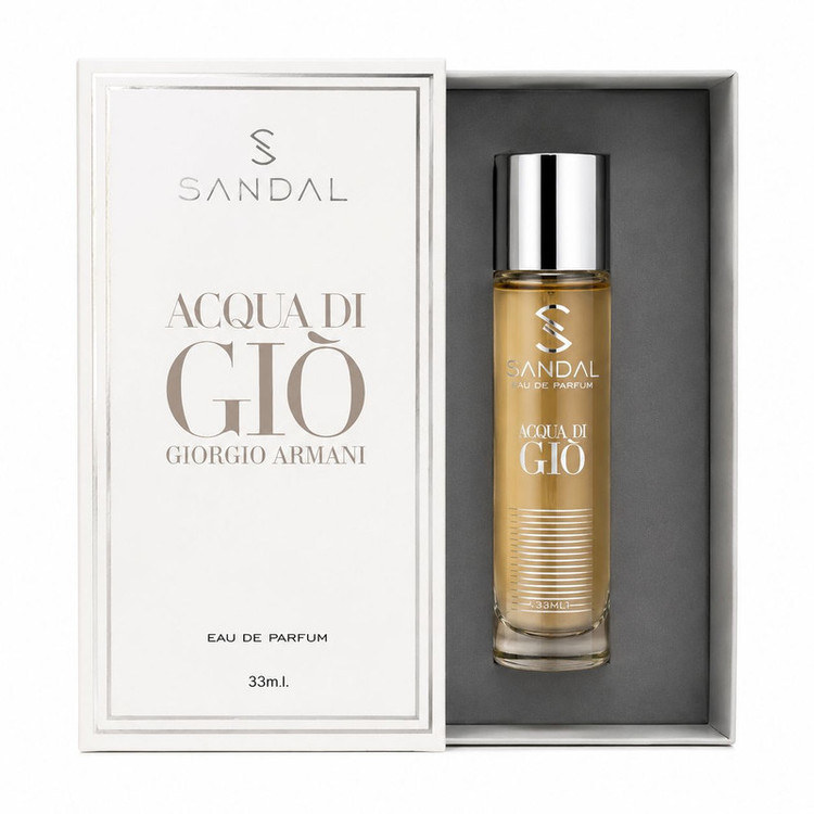 عطر جیبی مردانه صندل مدل giorgio armani aqua di gio حجم 33 میلی لیتر