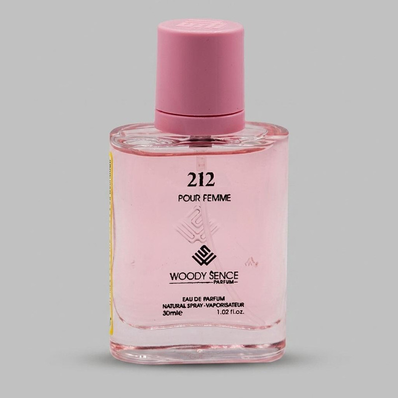 عطر جیبی زنانه برند وودی سنس مدل 212 حجم 30 میلی لیتر