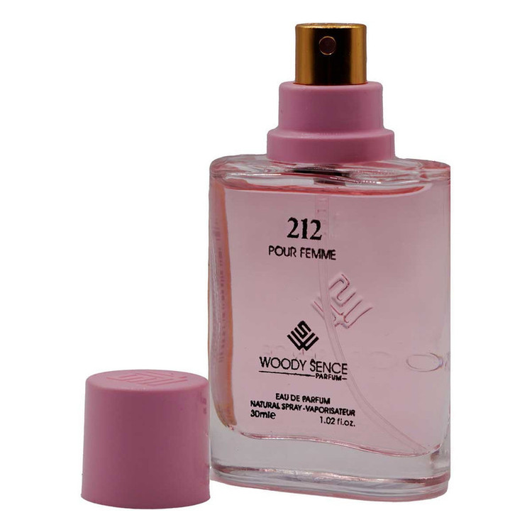 عطر جیبی زنانه برند وودی سنس مدل 212 حجم 30 میلی لیتر