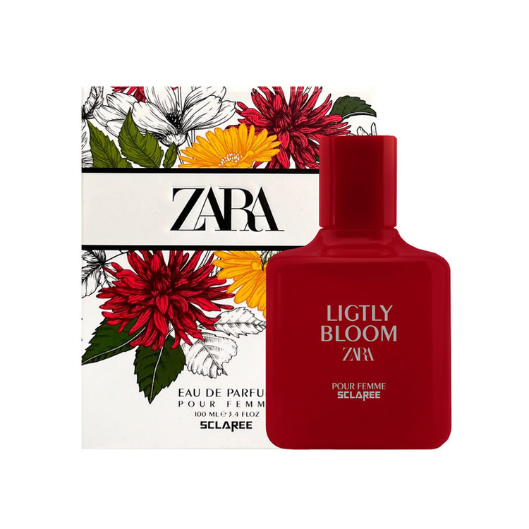ادوپرفیوم زنانه اسکلاره مدل Lightly Bloom zara با رایحه خنک حجم 100 میلیلیتر
