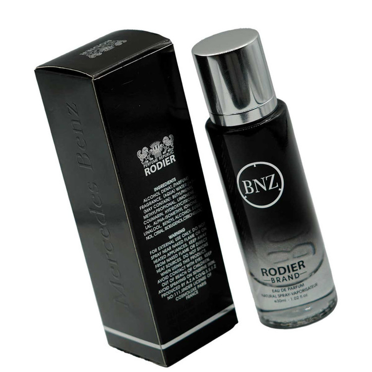 عطر جیبی مردانه رودیر مدل MERCEDES BNZ حجم 30 میلی لیتر