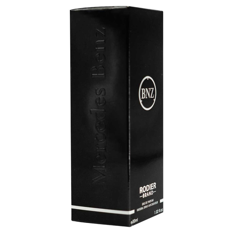 عطر جیبی مردانه رودیر مدل MERCEDES BNZ حجم 30 میلی لیتر