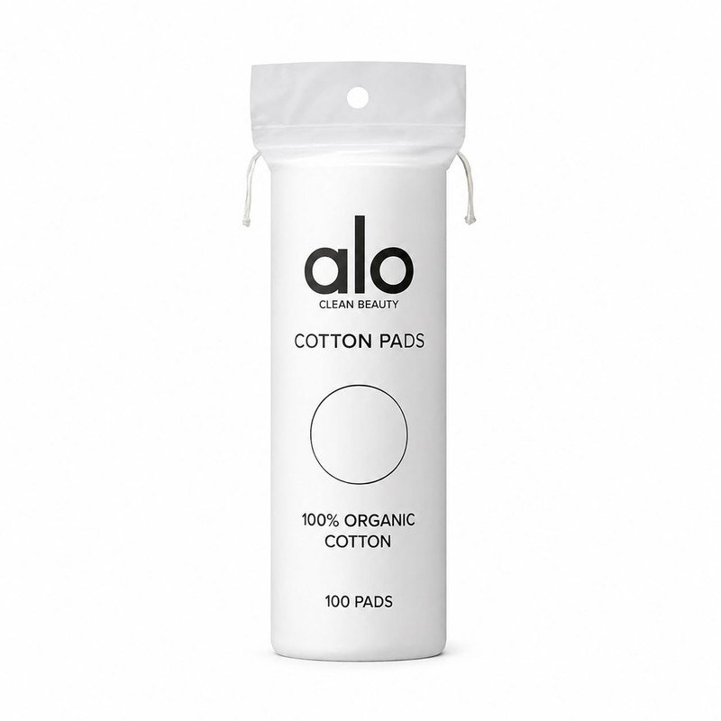 پد آرایشی آلو مدل ارگانیک Cotton Pads بسته 100 عددی