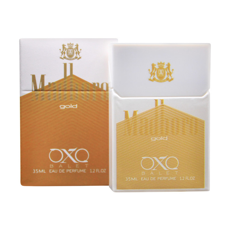 عطر جیبی اکس بالت مدل madboro gold با رایحه گرم حجم 35 میلیلیتر