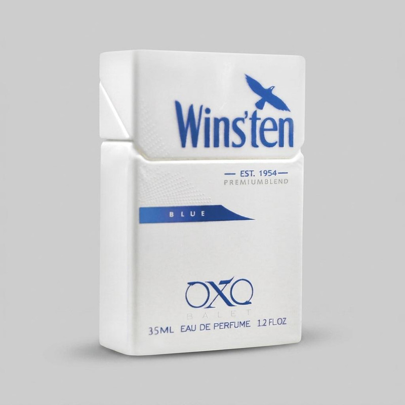 عطر جیبی مردانه اکس بالت مدل winsten blue 1954 با رایحه گرم حجم 35 میلی‌لیتر