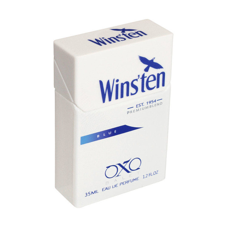 عطر جیبی مردانه اکس بالت مدل winsten blue 1954 با رایحه گرم حجم 35 میلیلیتر