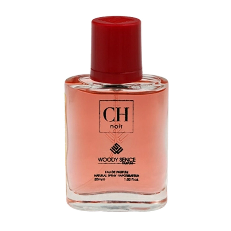 عطر جیبی مردانه وودی سنس مدل سی اچ نویر با رایحه شیرین حجم 30 میلی‌لیتر