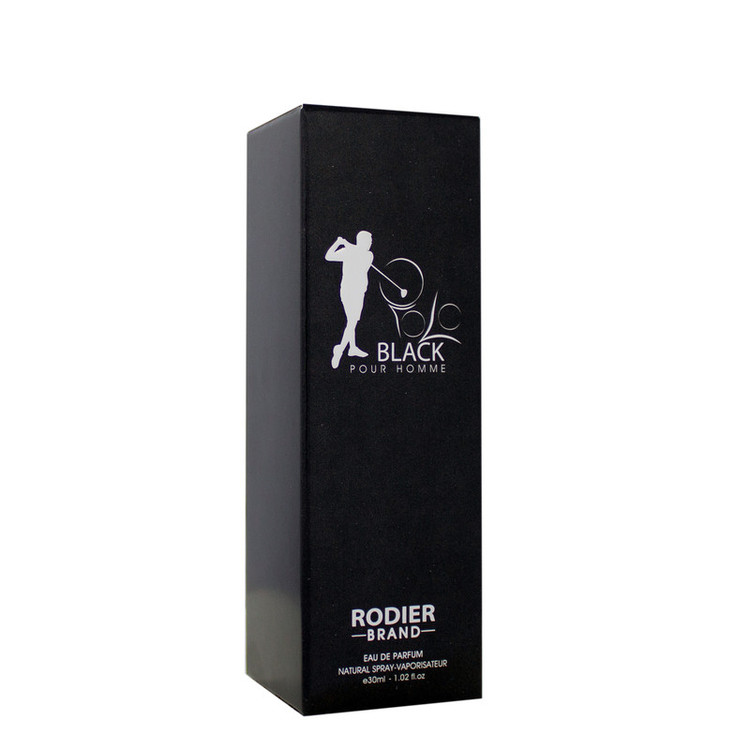 عطر جیبی مردانه رودیر مدل Polo Black حجم 30 میلی لیتر