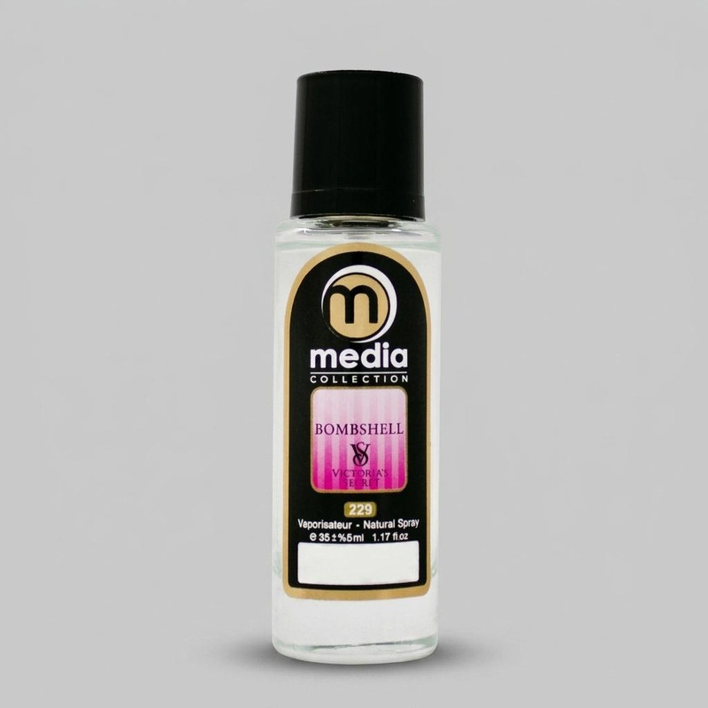 عطر جیبی زنانه مدیا مدل بامب شل حجم 35 میلی لیتر