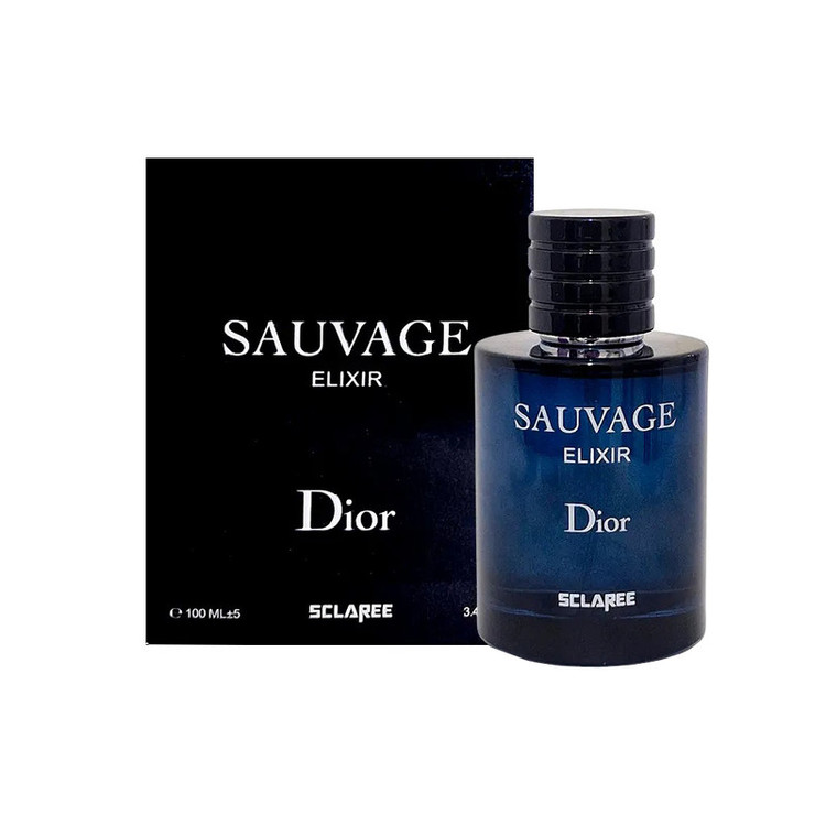 ادو پرفیوم مردانه اسکلاره مدل Sauvage Dior Elixir با رایحه گرم حجم 100 میلی لیتر