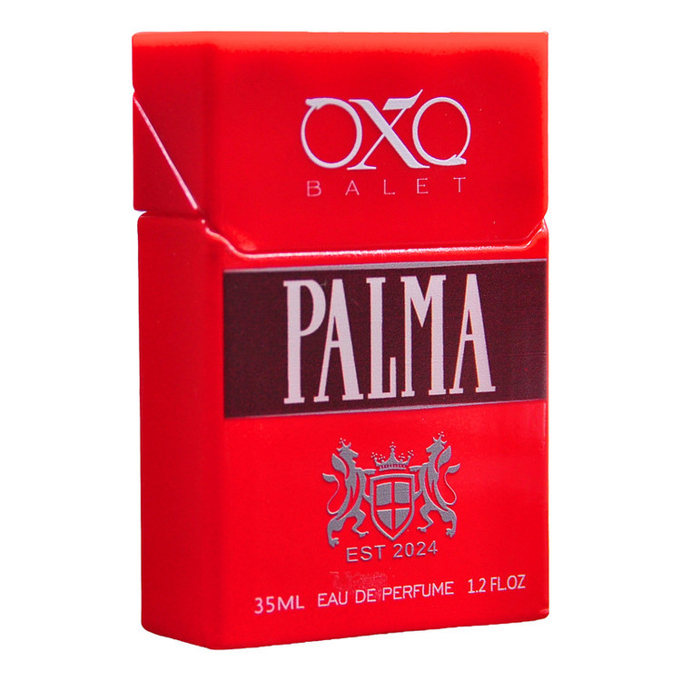 عطر جیبی مردانه اکس بالت مدل palma red با رایحه گرم حجم 35 میلیلیتر
