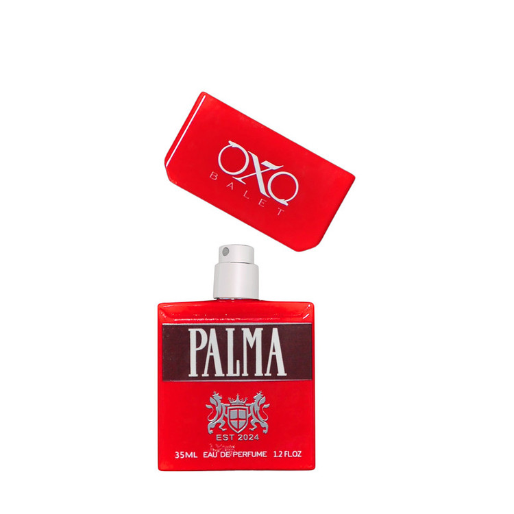 عطر جیبی مردانه اکس بالت مدل palma red با رایحه گرم حجم 35 میلیلیتر