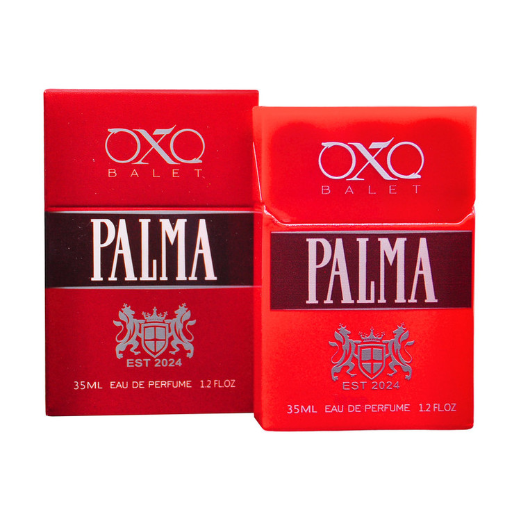 عطر جیبی مردانه اکس بالت مدل palma red با رایحه گرم حجم 35 میلیلیتر