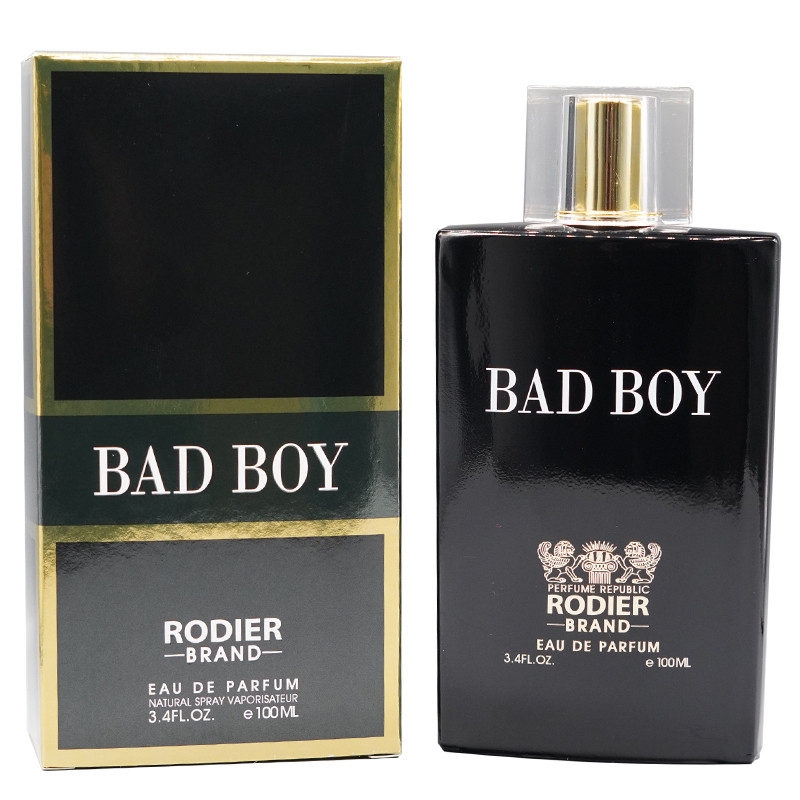 ادو پرفیوم مردانه رودیر مدل BAD BOY با رایحه گرم حجم 100 میلی لیتر