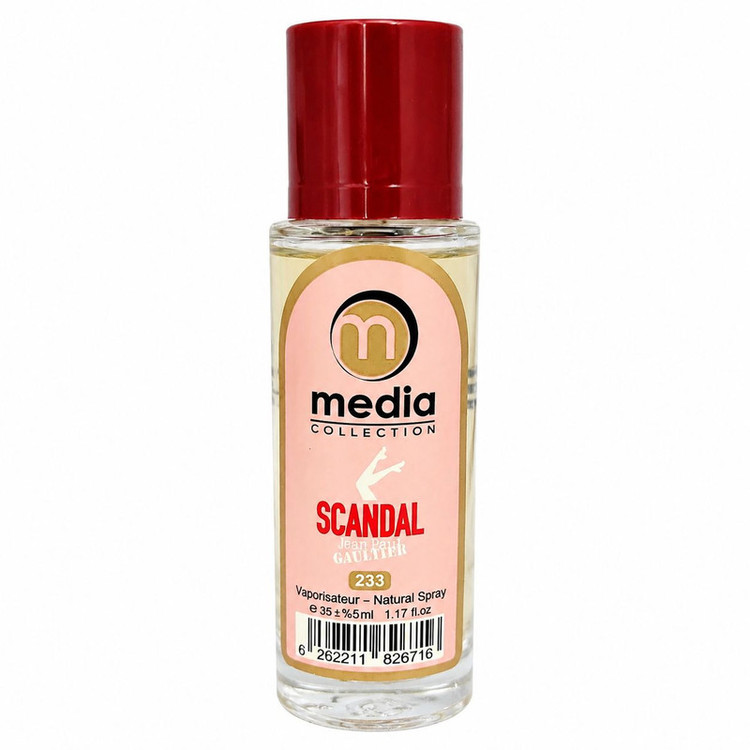 عطر جیبی زنانه مدیا مدل Scandal با رایحه شیرین و گلی حجم 35 میلیلیتر