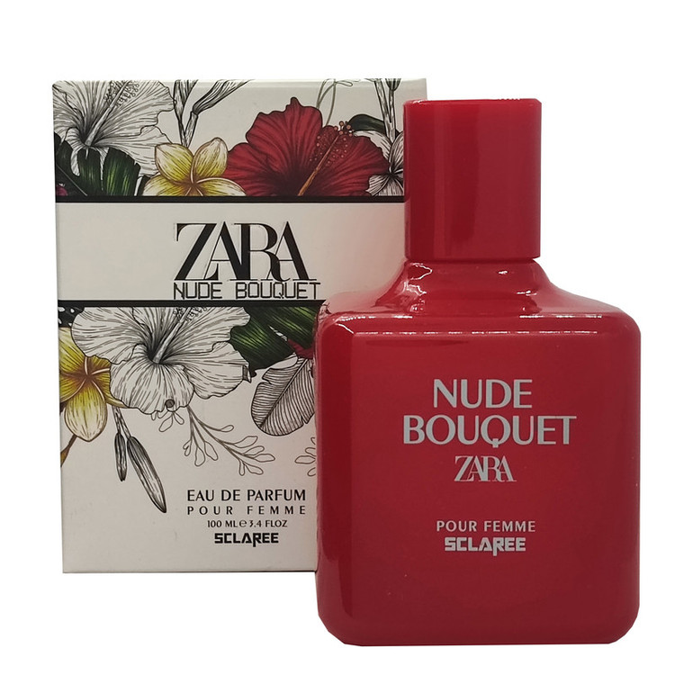 ادوپرفیوم زنانه اسکلاره مدل Nudebouquet zara حجم 100 میلیلیتر