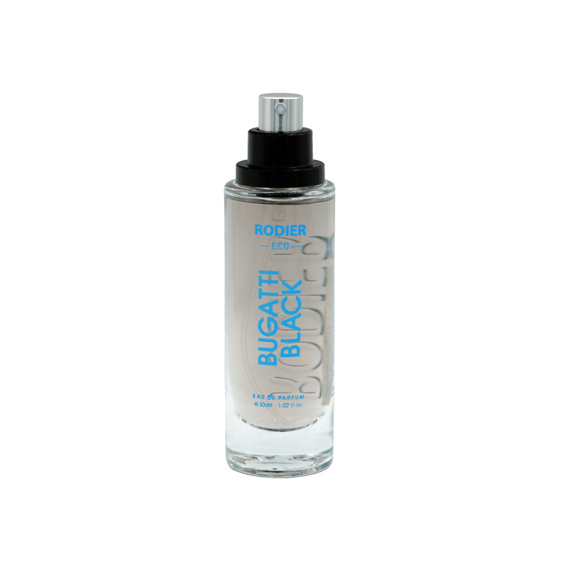 عطر جیبی مردانه رودیر مدل BUGATTI BLACK حجم 30 میلی لیتر