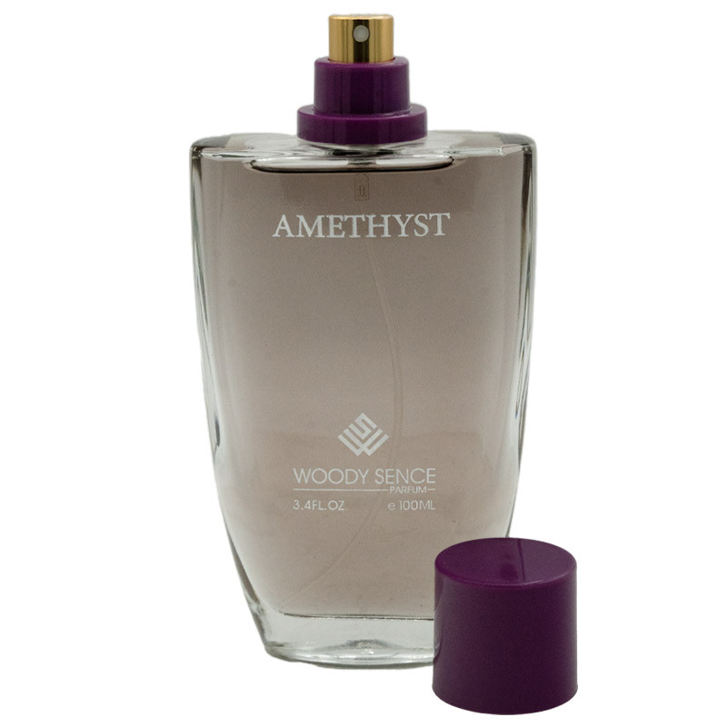 ادوپرفیوم زنانه وودی سنس مدل Amethyst با رایحه خنک حجم 100 میلی لیتر