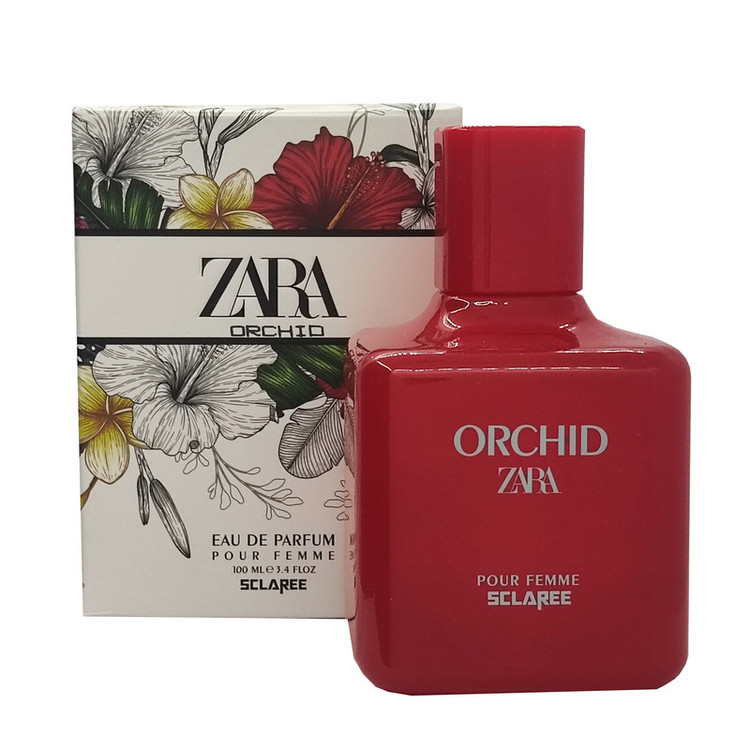 ادوپرفیوم زنانه اسکلاره ارکید مدل orchid zara حجم 100 میلیلیتر