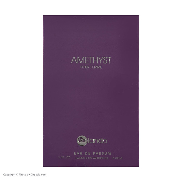 ادو پرفیوم زنانه بایلندو مدل Amethyst حجم 100 میلی لیتر