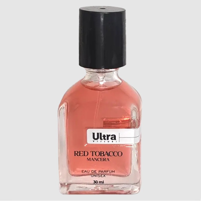 عطر جیبی اولترا ویرچوآل مدل Mancera Red Tobacco حجم با رایحه تلخ و گرم  30 میلی لیتر