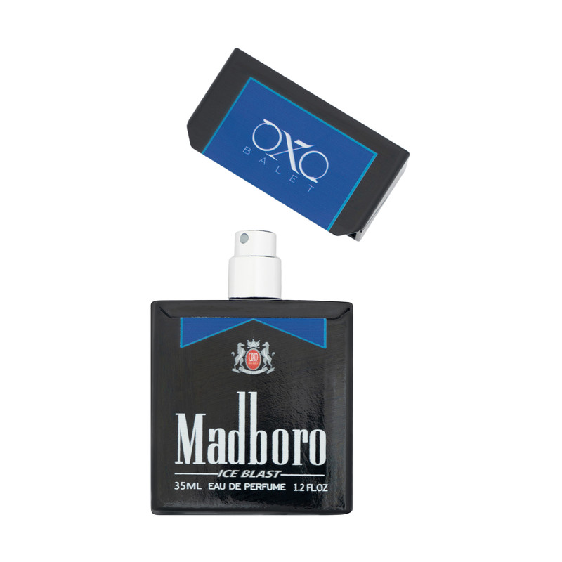 عطر جیبی اکس بالت مدل madboro ice blast با رایحه گرم حجم 35 میلیلیتر