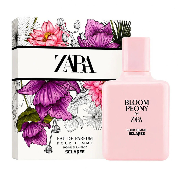 ادوپرفیوم زنانه اسکلاره مدل BLOOM PEONY 04 با رایحه گرم حجم 100 میلیلیتر