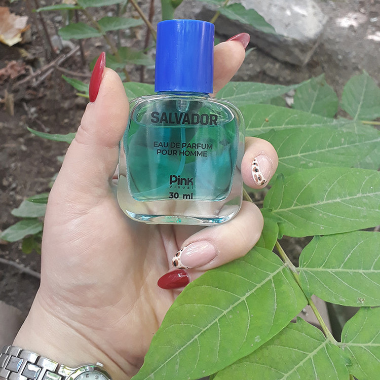 عطر جیبی مردانه پینک ویژوال مدل SALVADOR حجم 30 میلی لیتر