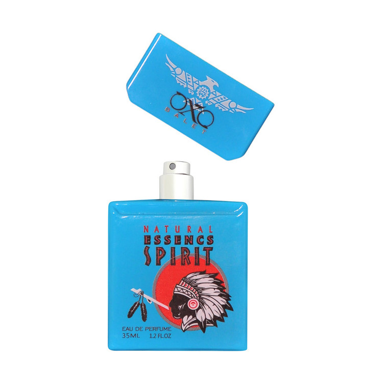 عطر جیبی اکس بالت مدل natural essencs spirit blue با رایحه خنک حجم 35 میلیلیتر