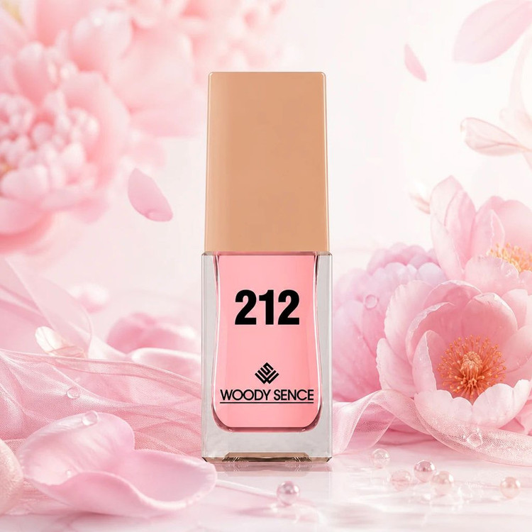 عطر جیبی زنانه وودی سنس مدل 212Sey با رایحه شیرین و گلی حجم 15 میلیلیتر