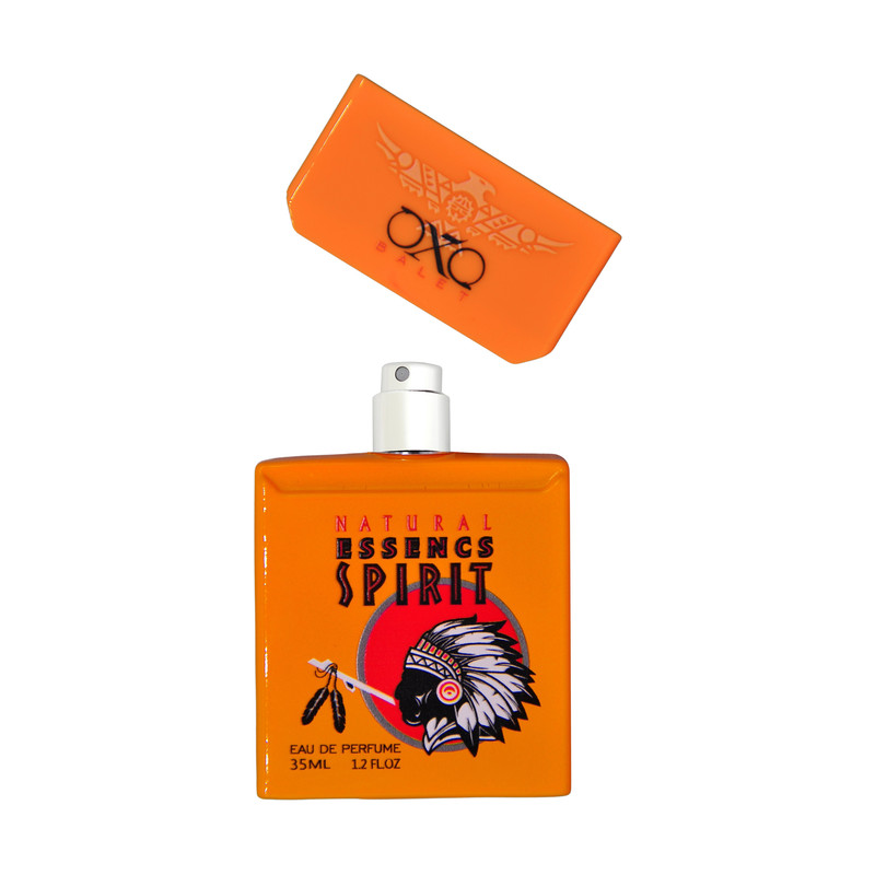 عطر جیبی مردانه اکس بالت مدل natural essencs spirit orange با رایحه معتدل حجم 35 میلیلیتر