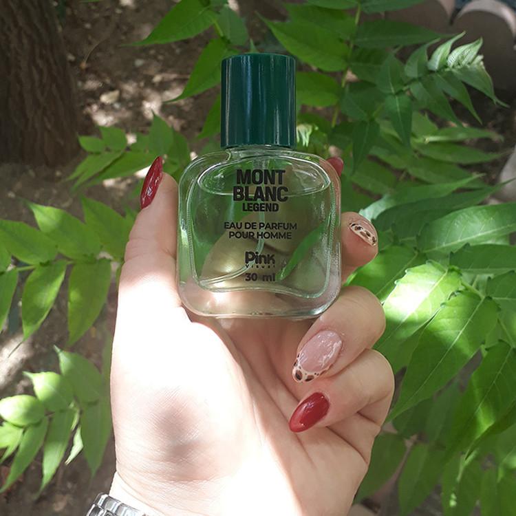 عطر جیبی مردانه پینک ویژوآل مدل MONT BLANC LEGEND حجم 30 میلی لیتر