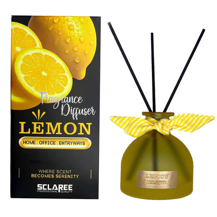 خوشبوکننده هوا اسکلاره مدل lemon با رایحه خنک حجم 100 میلی لیتر