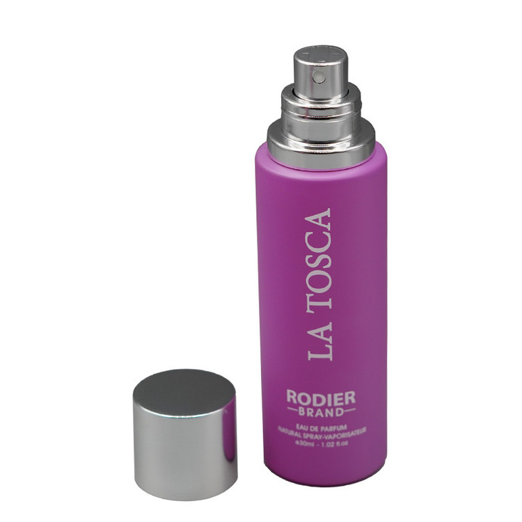 عطر جیبی زنانه رودیر مدل لاتوسکا با رایحه شیرین حجم 30 میلیلیتر
