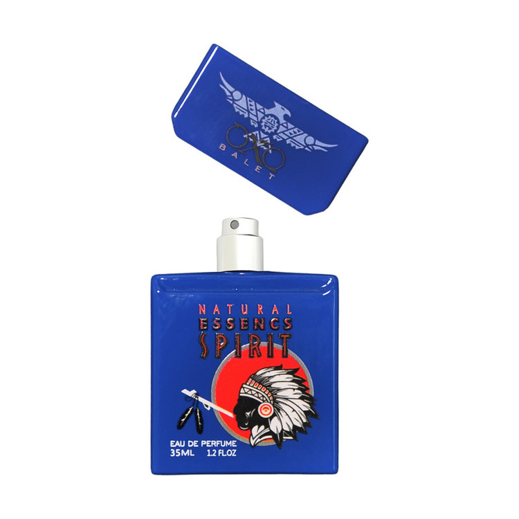 عطر جیبی اکس بالت مدل natural essencs spirit dark blue با رایحه معتدل حجم 35 میلیلیتر
