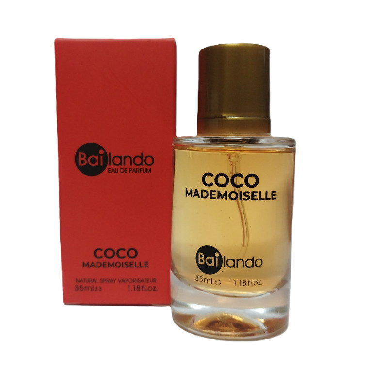 عطر جیبی زنانه بایلندو مدل کوکوشانل با رایحه گرم حجم 35 میلیلیتر