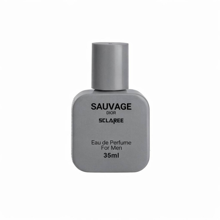 عطر جیبی مردانه اسکلاره مدل Sauvage Dior با رایحه گرم حجم 35 میلیلیتر