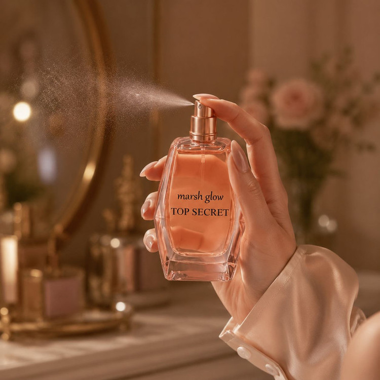 ادوپرفیوم زنانه تاپ سکرت مدل Marsh Glow با رایحه شیرین و میوه ای حجم 100 میلیلیتر
