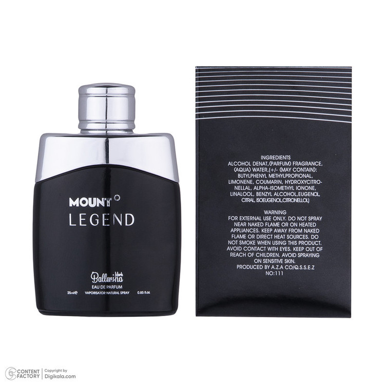 ادو پرفیوم مردانه بالرینا مدل Mount Legend حجم 25 میلی لیتر
