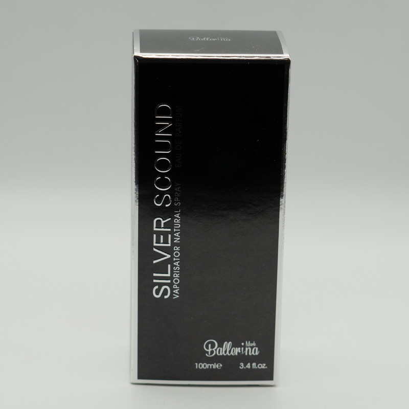 ادو پرفیوم مردانه بالرینا مدل SILVER SCOUND حجم 100 میلی لیتر