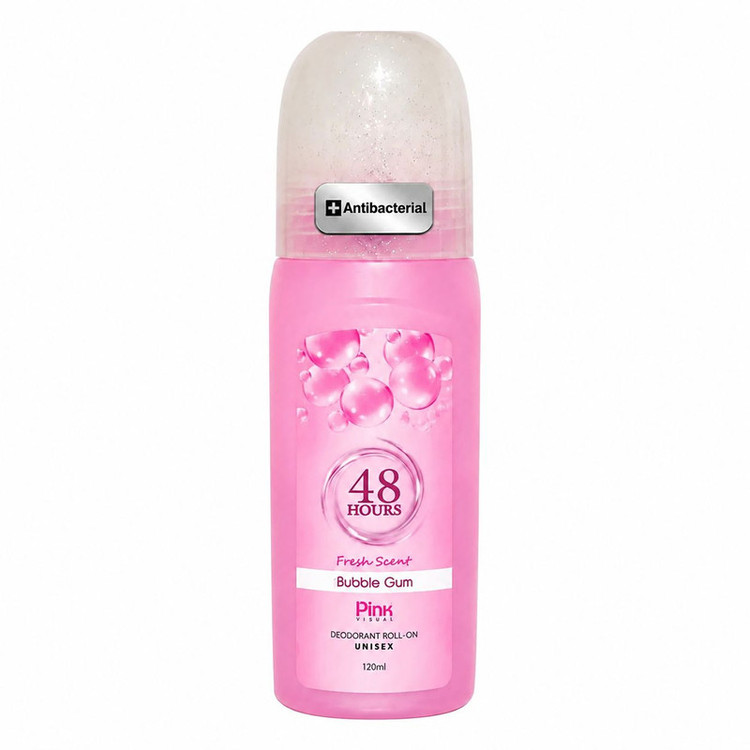 رول دئودورانت زنانه و مردانه پینک ویژوآل مدل Bubble Gum حجم 120 میلیلیتر