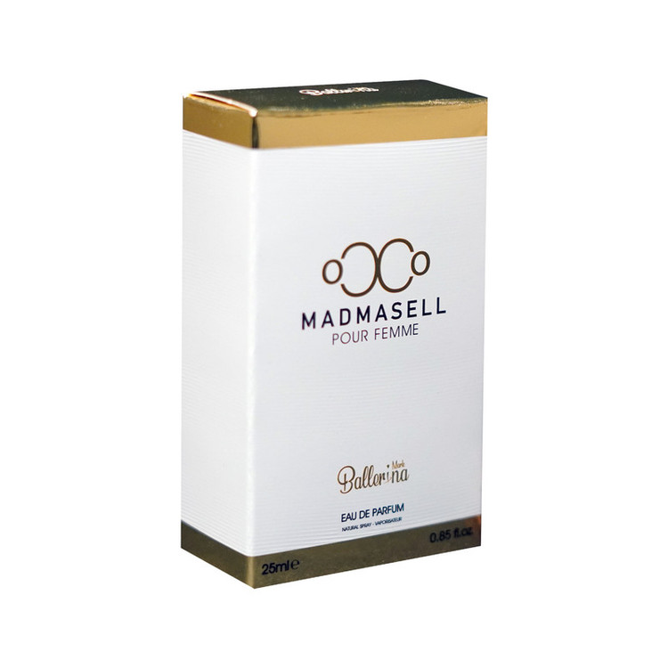 عطر جیبی زنانه بالرینا مدل COCO Madmasell حجم 25 میلی لیتر