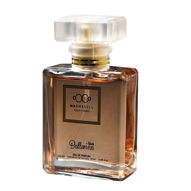 عطر جیبی زنانه بالرینا مدل COCO Madmasell  حجم 25 میلی لیتر
